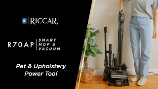 Using The Pet Upholstery Power Tool With The Smart Mop And Vacuum