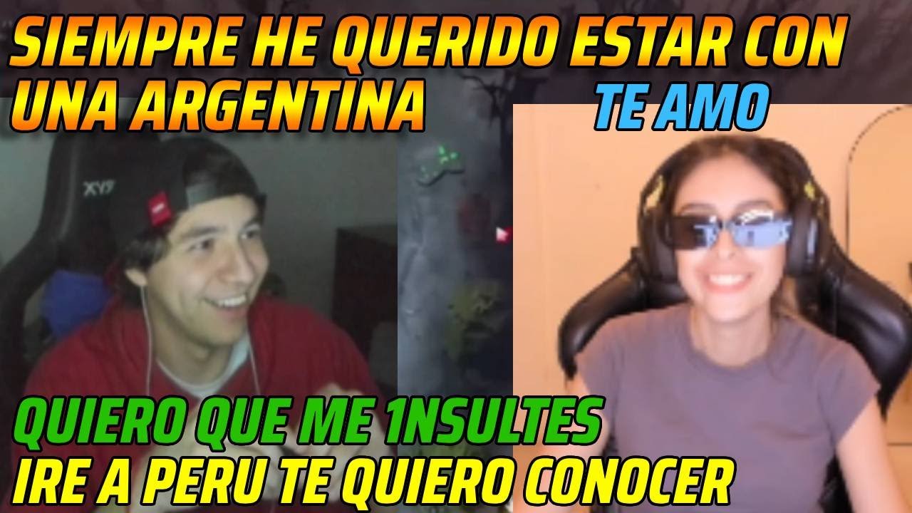 😂SIEMPRE HE QUERIDO ESTAR CON UNA ARGENTINA😂QUIERO QUE ME 1NSULTES😂