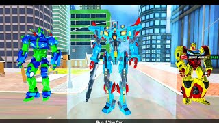 Flying Dino Transform Robot: Dinosaur Robot Games " Android Gameplay screenshot 2