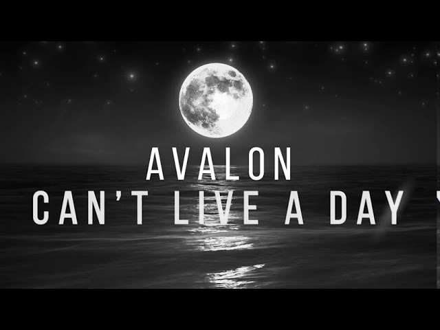 Can’t Live a Day - lyric video