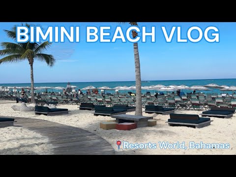 Fun Day in Bimini| Beach Vlog| Resorts World| Carnival Liberty| @METEANDI