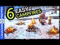 6 Easy Campfires Everyone Should Know for Survival and Recreation