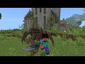 Minecraft Rlcraft Devasa Boss Örümcek Saldırdı Üzerime 😱