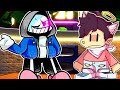 MI FINGO DUST SANS L'ASSASSINO CONTRO I FAN SU ROBLOX BATTAGLIA RAP EPICA!