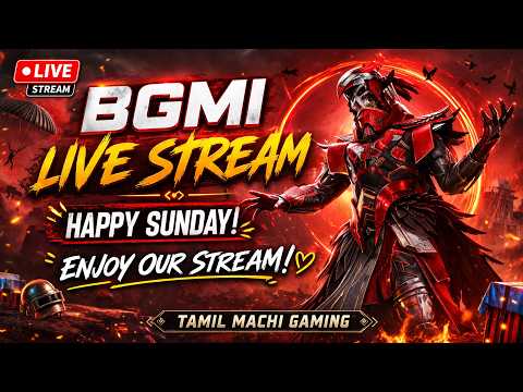 🔴 BGMI LIVE | Facecam  iPad Pro Gameplay 🔥 | Tamil Machi Gaming