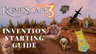 RuneScape 3 - Invention Starting Guide - 2020