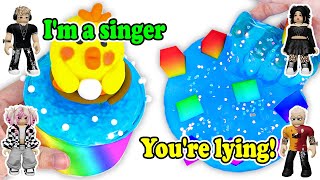 Relaxing Slime Storytime Roblox | The Bacon I know in Roblox is actually a famous singer
