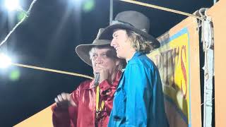 Fred Brophy boxing tent at Birdsville races 2023