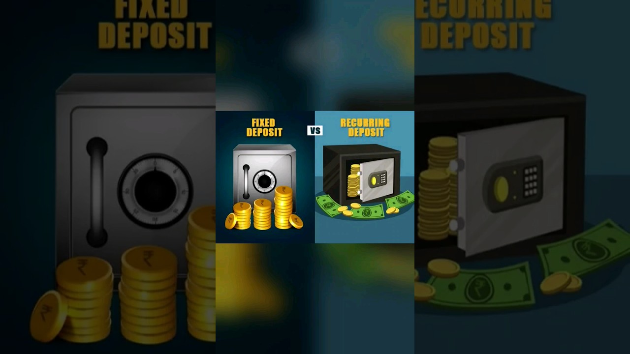 Best way to invest FD v/s RD.. 