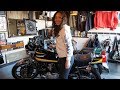 【 ダイジェスト版】超美人がZ400FXで息子と一緒に走る