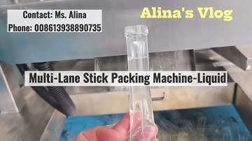 Multi-Lane Stick Packing Machine | High-Speed Packaging in Action-2025
