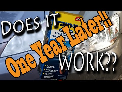 RainX Headlight Restoration: