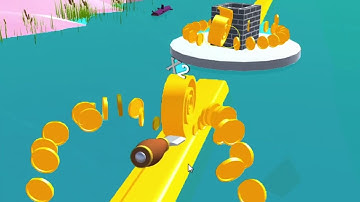 Best Funny Spiral Roll All Levels Gameplay Walkthrough Level 16 Android , iOS  👍  NOOB vs PRO vs HA