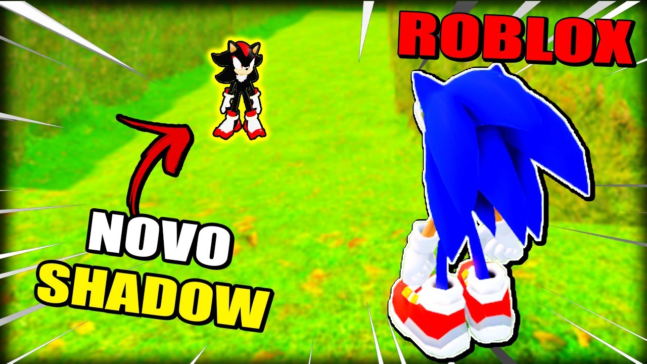 FIQUEI SUPER RÁPIDO E VIREI O SONIC NO ROBLOX!! (Sonic Speed Simulator) 