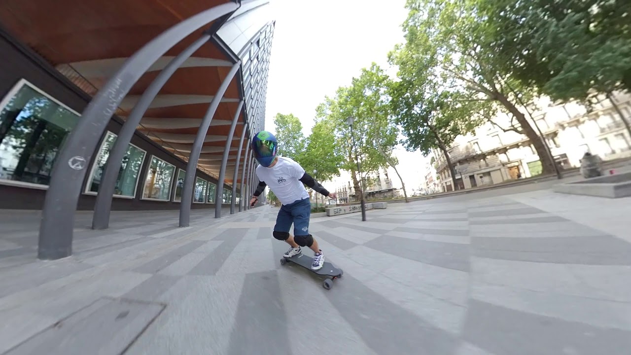 casey stoner EXWAY PRO 1 - RIOT KIT - INSTA360 RIDE IN PARIS AT SPEED.