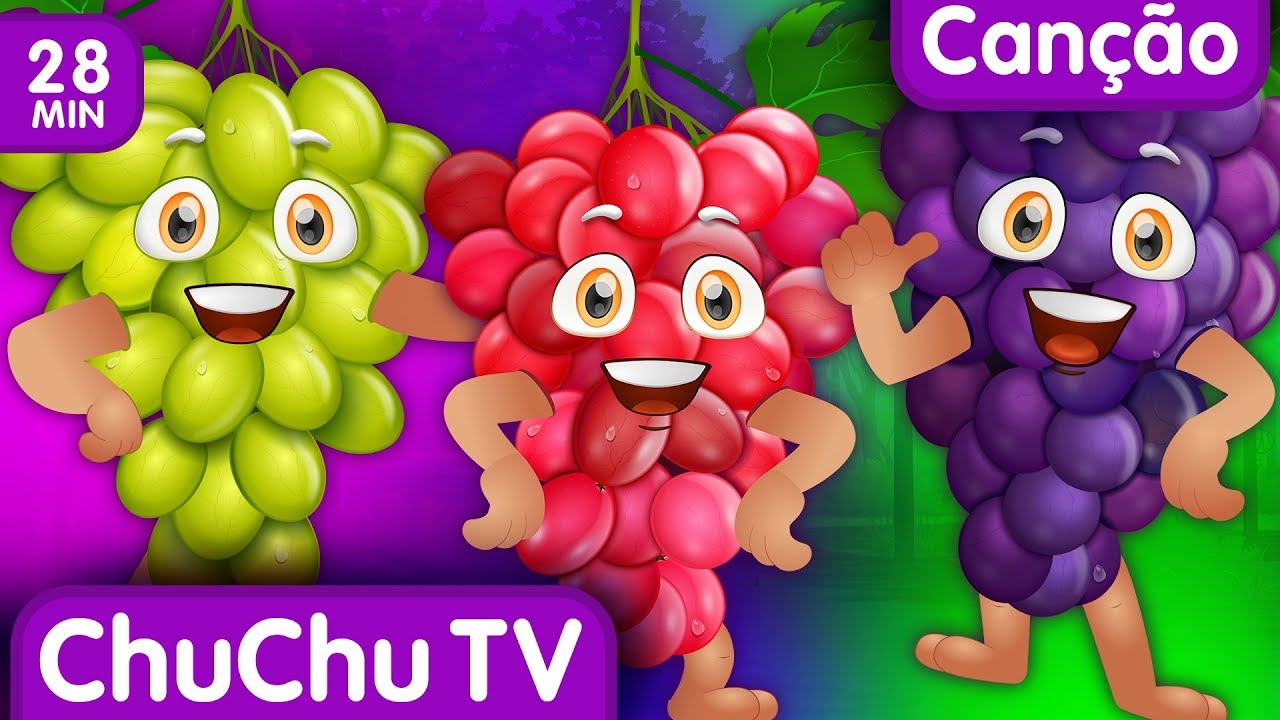 U U U U Uva Cançõe (Grapes Song) | Canções Infantis Em Português | ChuChu TV