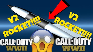 HOW TO CAMP FOR A V2 ROCKET!!! CALL OF DUTY WWII V2 ROCKET 38 KILL STREAK GAMEPLAY!!