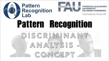 Pattern Recognition [PR] Episode 11 - Discriminant Analysis - Concept