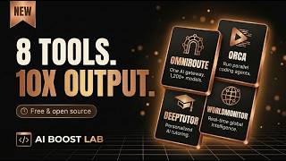 8 Free AI Tools That 10X Your Output (Open Source)