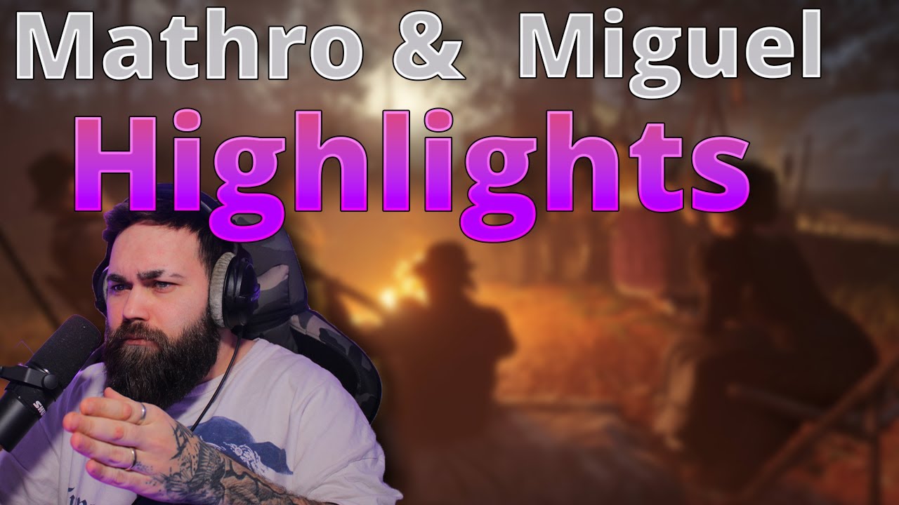 Mathro rastet aus und Miguel singt | RDR2 RP | Twitch Highlights - YouTube