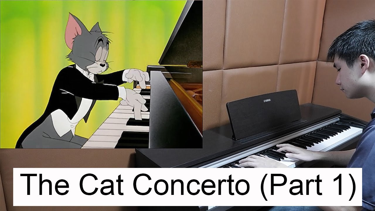 The Cat Concerto (Part 1) Tom & Jerry on Piano (Performed by Ian