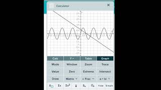 Using a Calculator to Solve a Trigonometric Equation screenshot 1