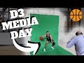 BEHIND THE SCENES OF MEDIA DAY FOR D3 COLLEGE BASKETBALL