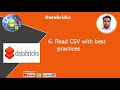 6 read csv with best practices