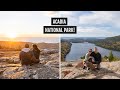 Our first time at acadia national park cadillac mountain south bubble popovers  beech cliff