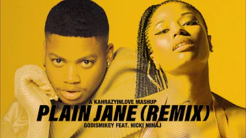 GodIsMikey - Plain Jane (Remix) feat. Nicki Minaj [Audio]