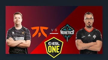 Fnatic vs Heretics - ESL One Road to Rio - CS:GO