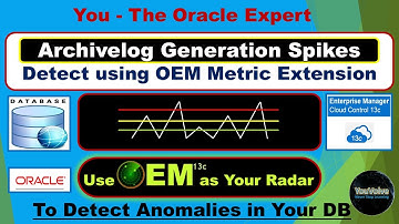 Detect Archivelog Generation Spikes and Unusual Application Behavior using OEM 13c Metric Extensions