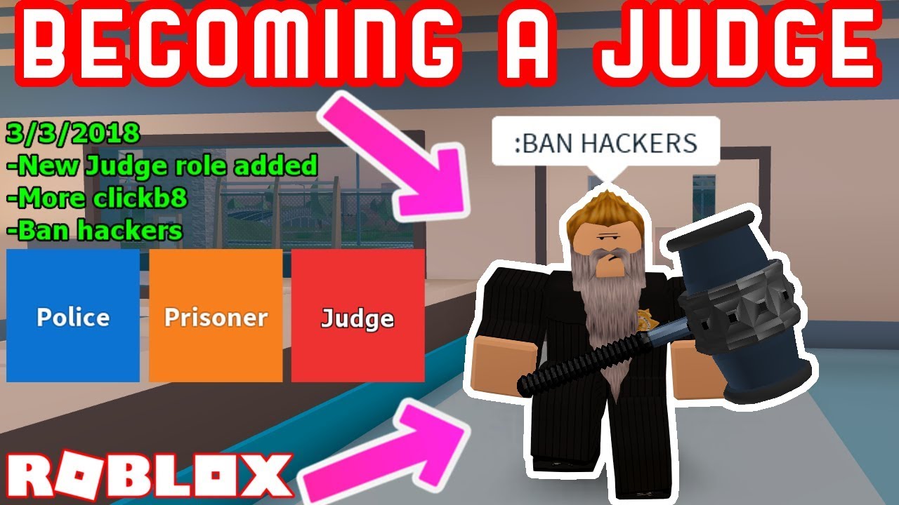 New Judge Role In Jailbreak Roblox Jailbreak Roleplay - play music as judge roblox