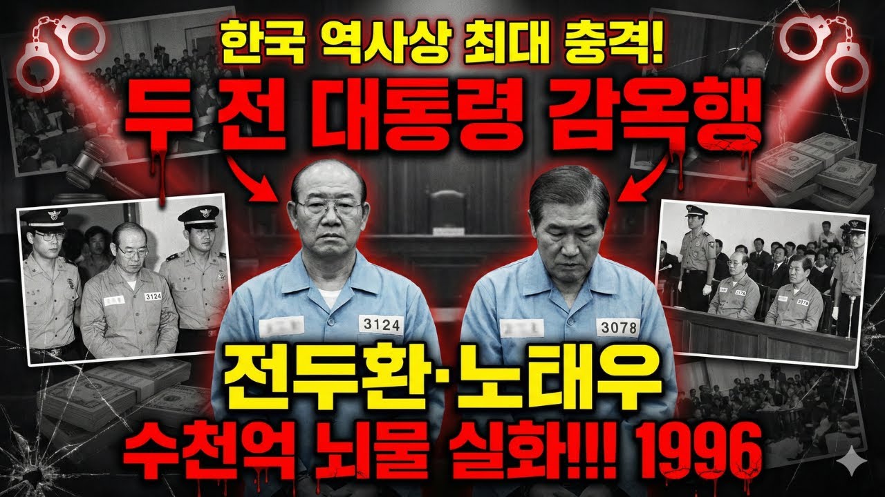 한국 최초! 두 전 대통령 감옥행… 전두환·노태우 거액 뇌물 사건 전말 (1996)