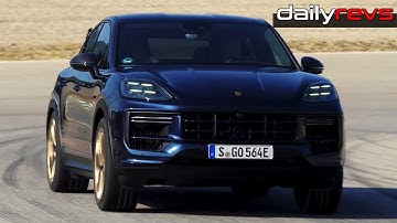 Porsche Cayenne Turbo E-Hybrid Coupe with GT Package - Road & Track Performance !