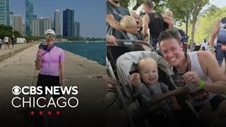 CBS Chicago’s Marissa Sulek, David Yeomans compete in Supertri