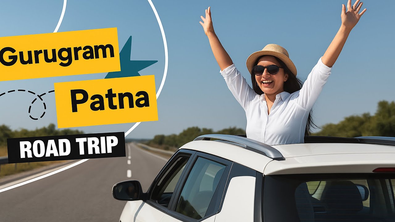 Gurugram to Patna Road Trip 🚗 | XUV300 Drive via 6 Expressways | Night Halt in Lucknow