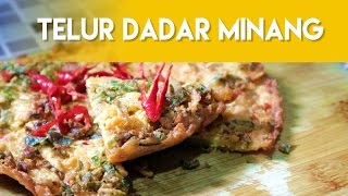 RESEP TELUR DADAR MINANG ALA DAPUR ADIS