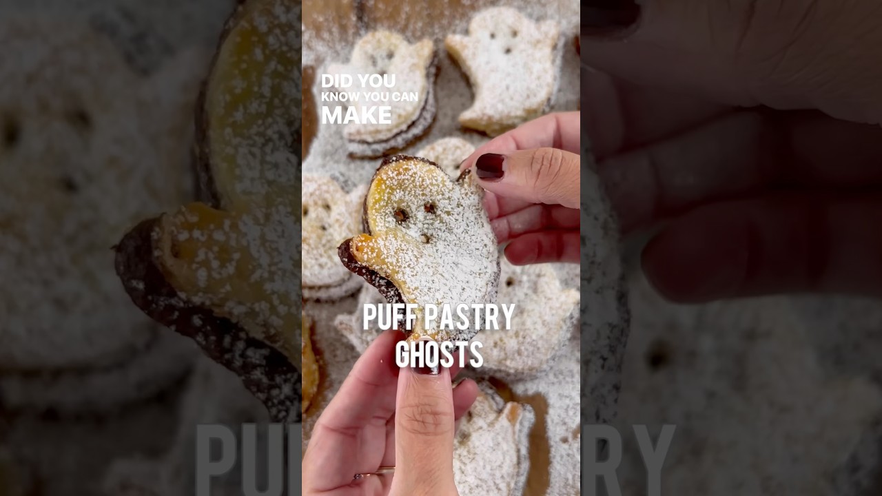 EASY GHOST PASTRIES! 