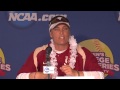 2014 NCAA Softball WCWS Game 7 Florida State Press Conference