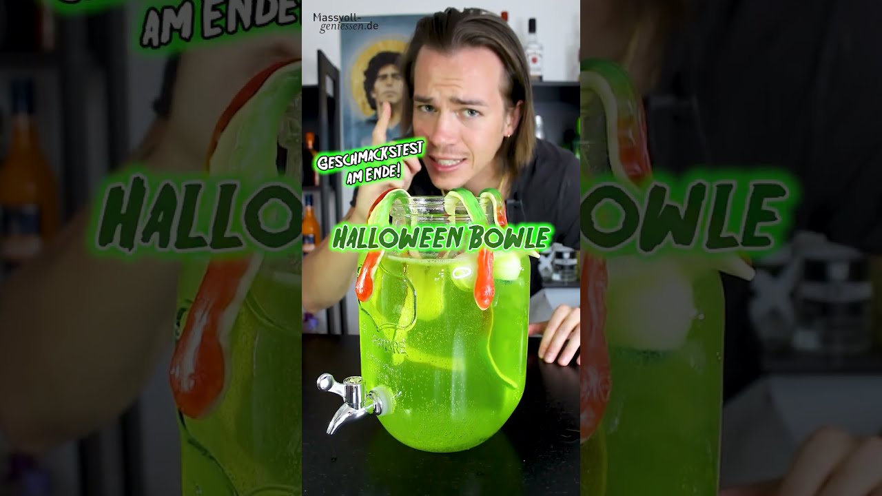 Absolut WILDE Halloween Bowle!! 🤪💯