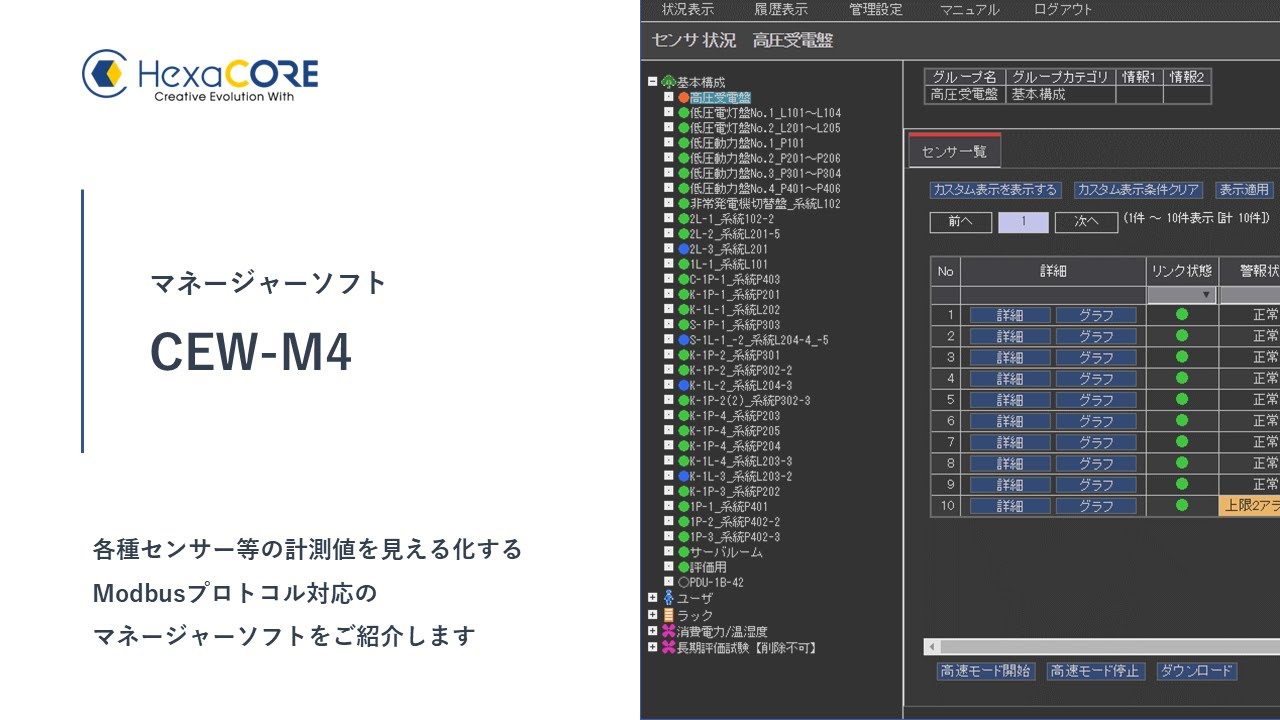 CEW-M4 | 製品 | ヘキサコア株式会社（旧：株式会社中央製作所）