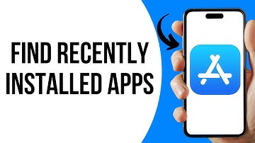 How to check recently downloaded apps on iPhone ?