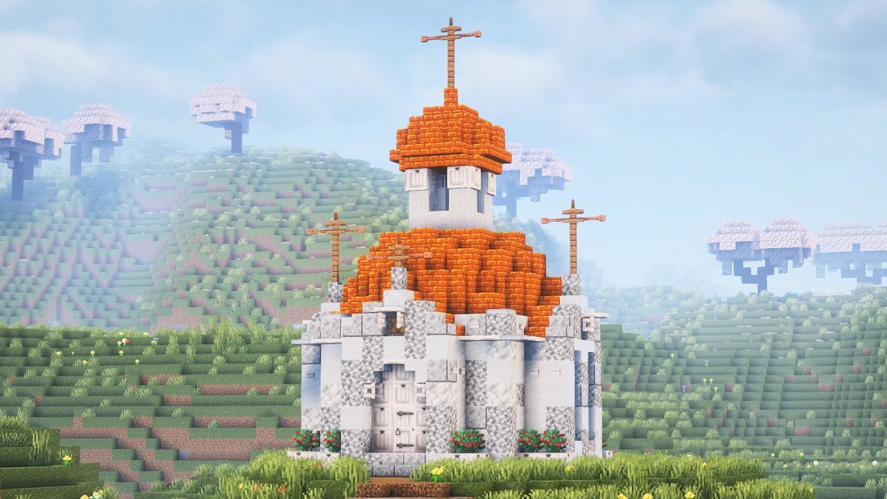 Orthodox church in minecraft