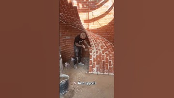 Building a Staircase with NO Supports! 🧱🤯 | Catalan Vault