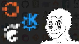 Oversimplifying Linuxfoss Logos