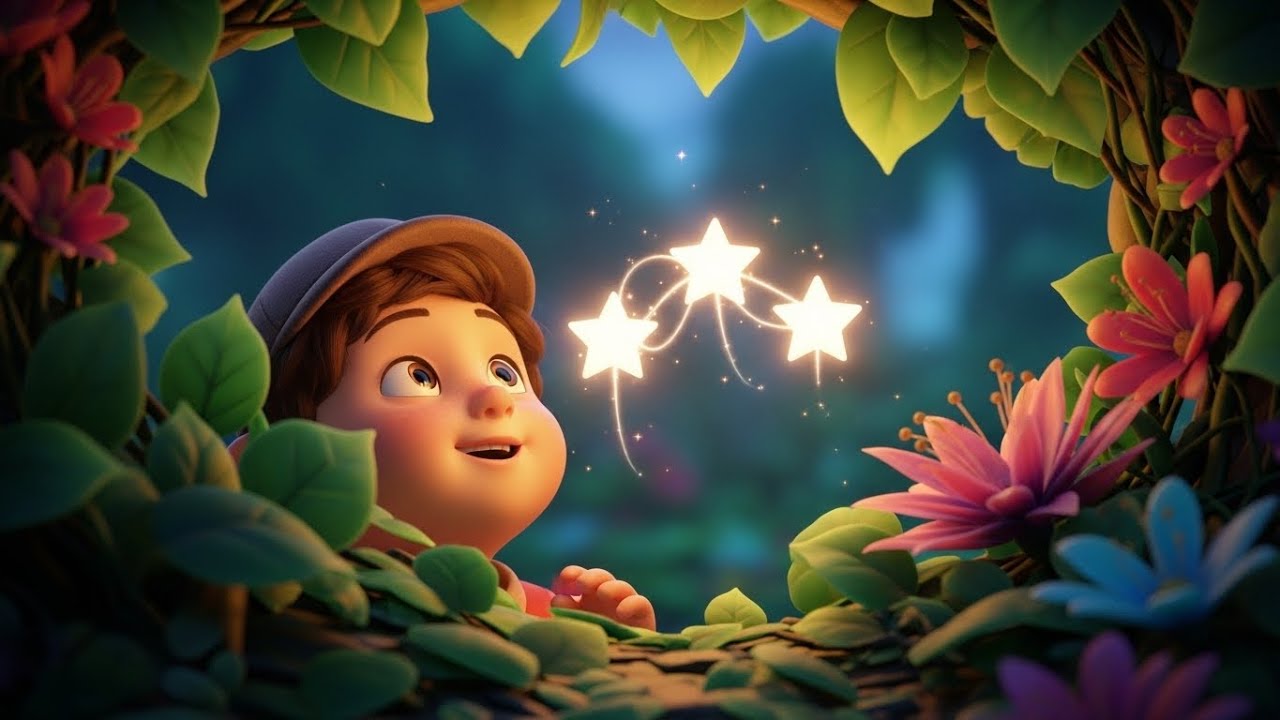 Counting Stars at Night 🌟🌙 fun kids learning video for toddlers preschool and kindergarten