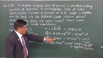 XII-4-18 Magnetic effect exercise Pradeep Kshetrapal Physics channel