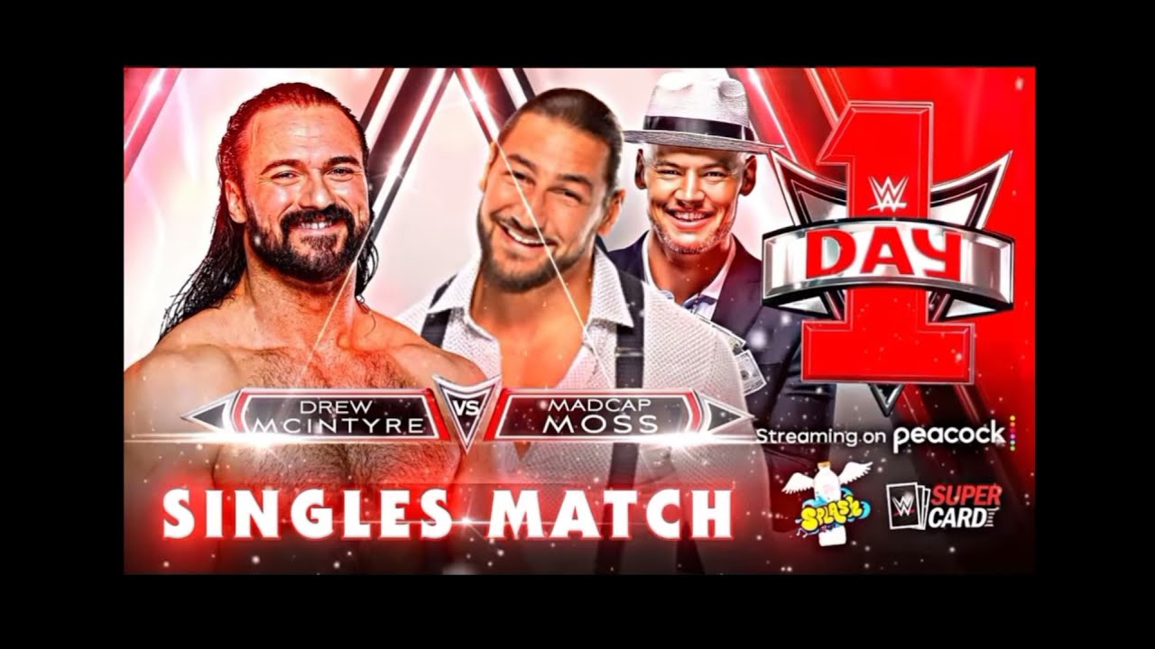 WWE Day 1 2022 full results.