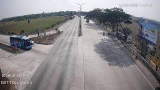 🔴[LIVE CCTV]  EXIT TOL JL. LINGKAR DEMAK [01] by DISHUB KAB. DEMAK